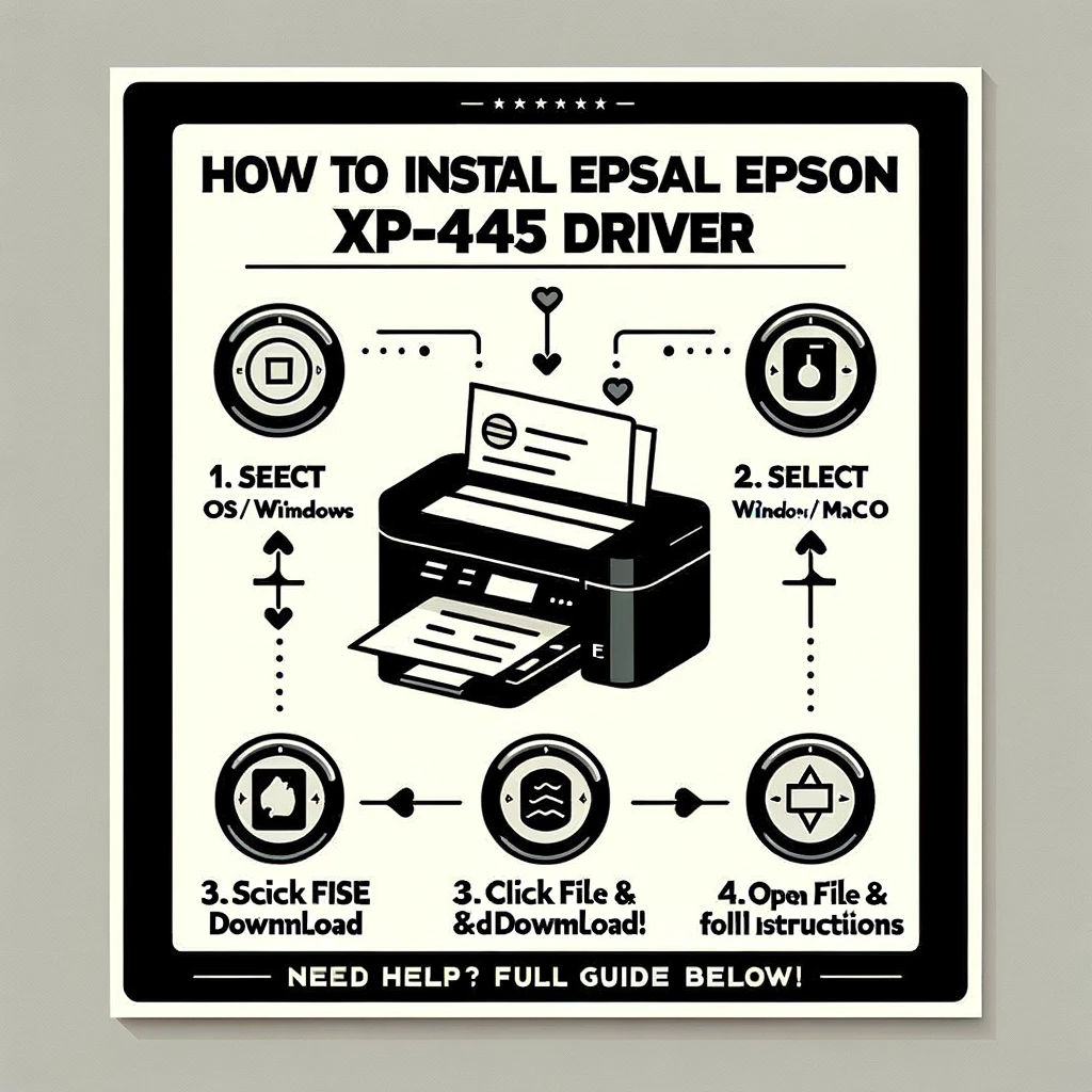 Epson XP-445 Driver